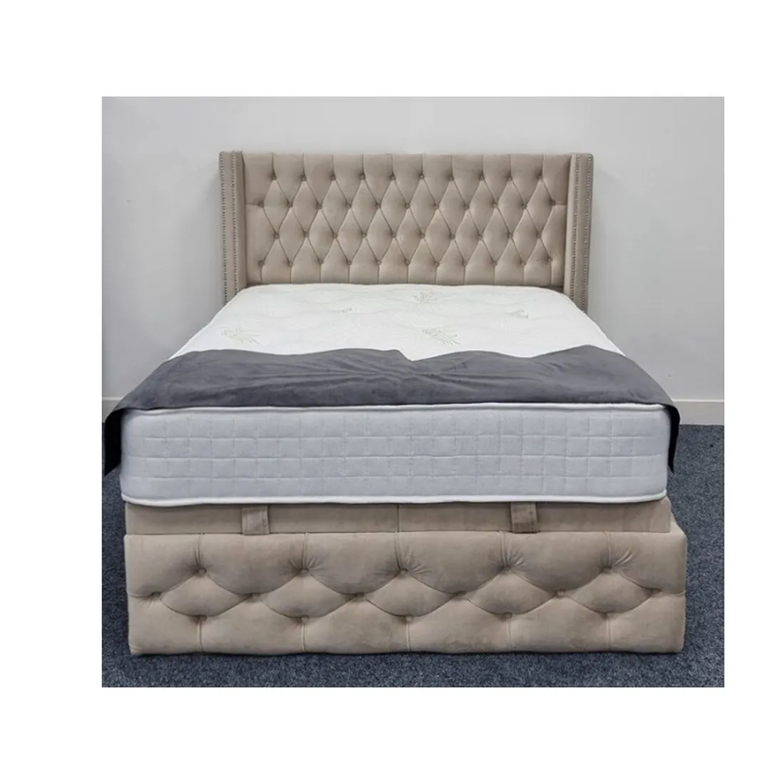 full upholstered bed frame